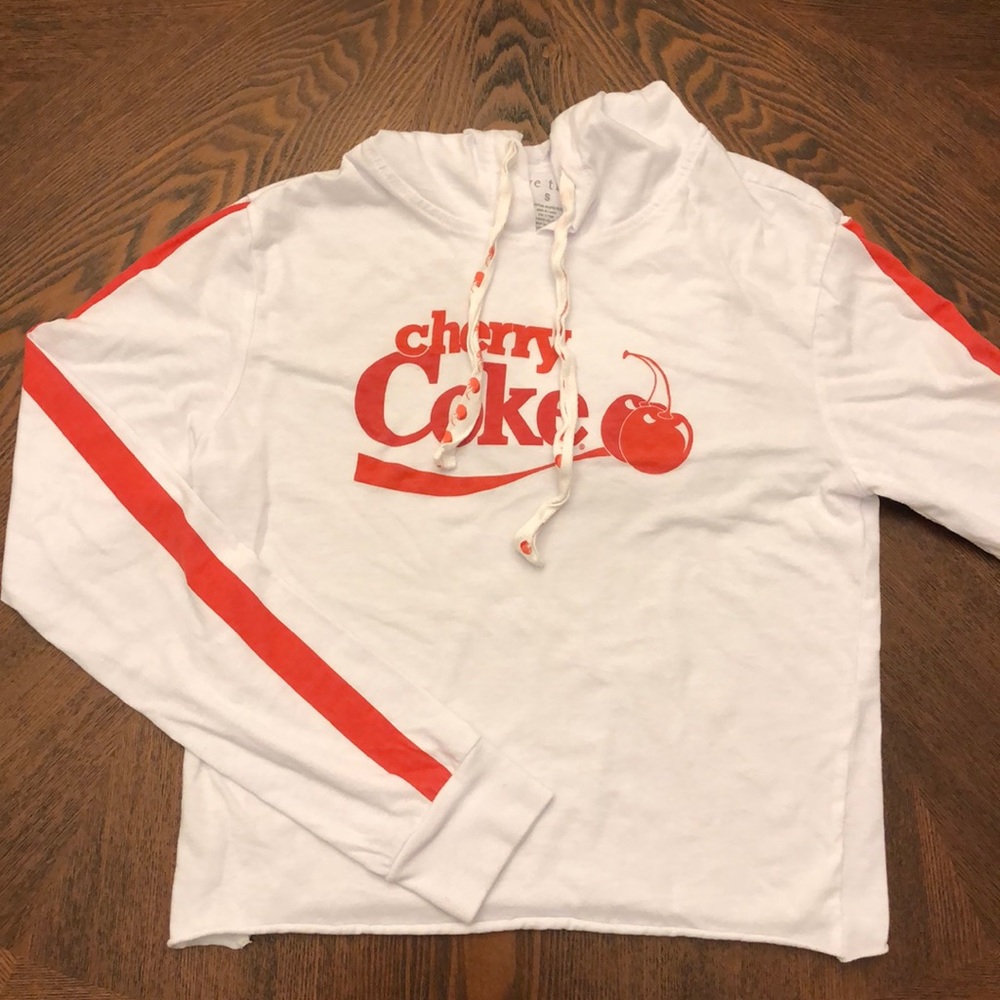 White Cherry Coca Cola Long sleeve